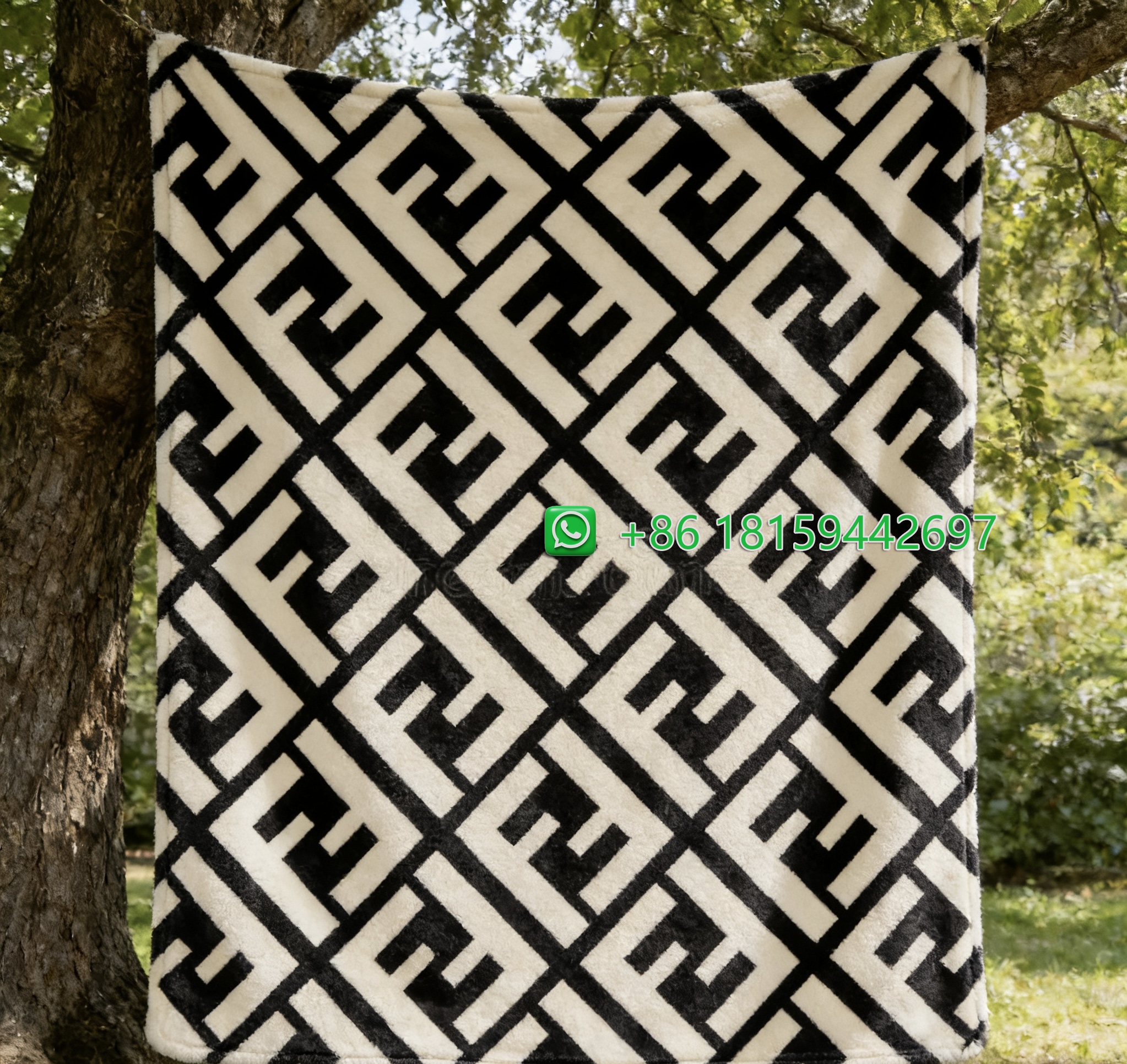Fendi Throw Blankets